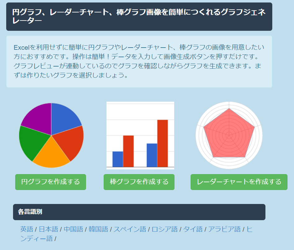 ゼロからのアフィリエイトブログ初心者講座 | 円グラフ作成の無料ツール！オンラインソフトを使いこなそう！